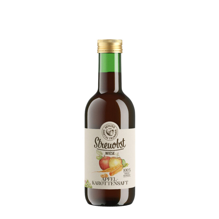 Streuobstwiese Apfe-Karottensaft 250ml | Genuss von Martin Trummer