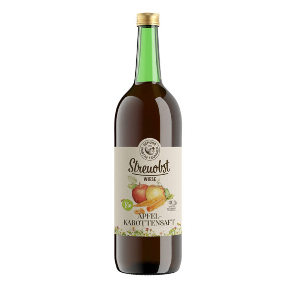 Streuobstwiese Bio Apfel-Karottensaft 1000ml | Genuss von Martin Trummer