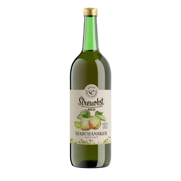 Streuobstwiese Bio Maschansker Apfelsaft 1000ml | Genuss von Martin Trummer