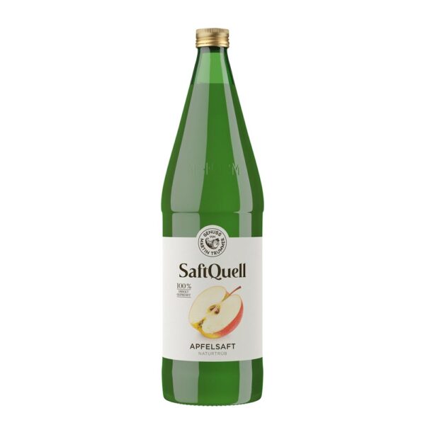 Saftquell Apfelsaft naturtrüb 1000ml | Genuss von Martin Trummer