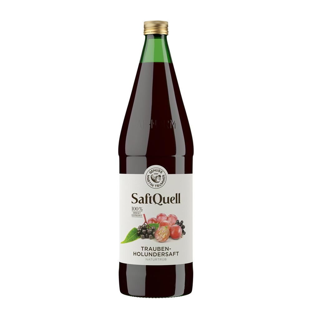 Saftquell Trauben-Holundersaft 1000ml | Genuss von Martin Trummer