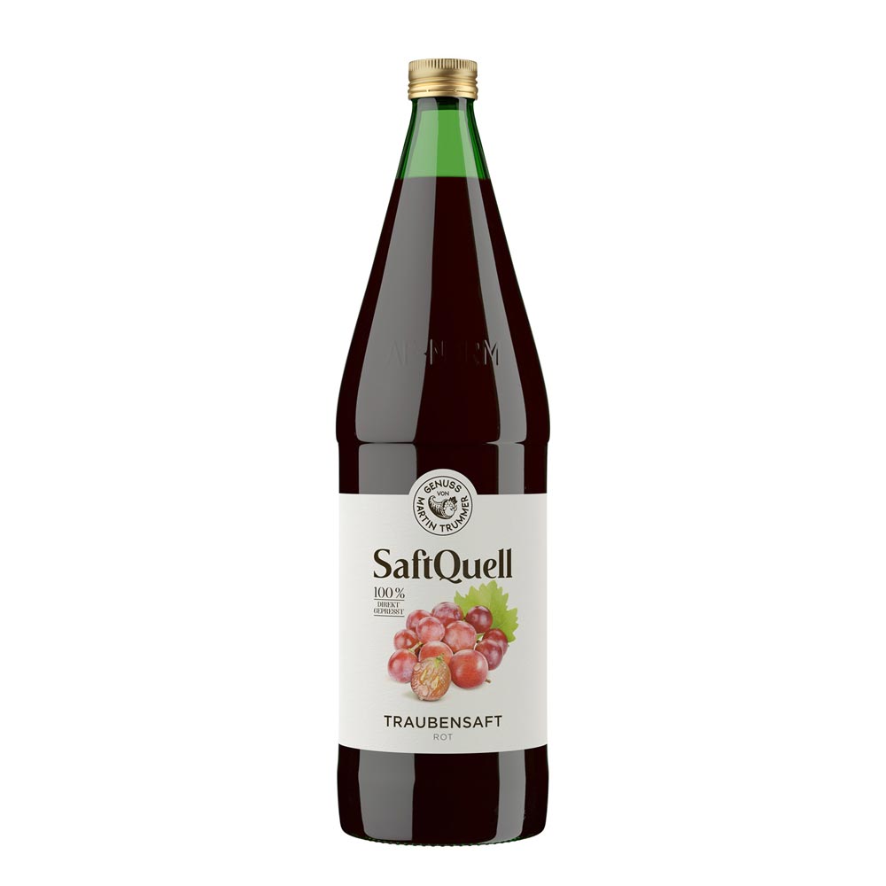Saftquell Traubensaft rot 1000ml | Genuss von Martin Trummer
