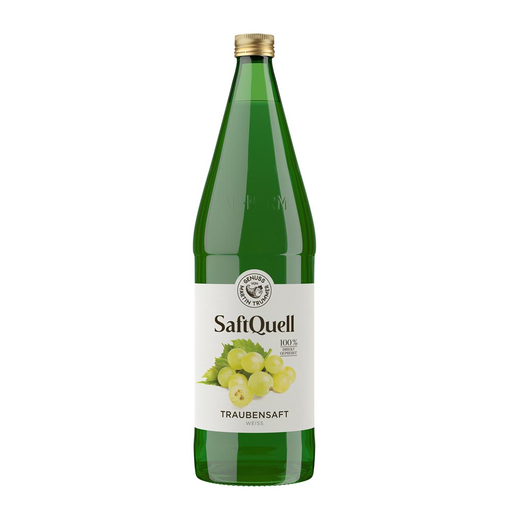 Saftquell Traubensaft weiß 1000ml | Genuss von Martin Trummer