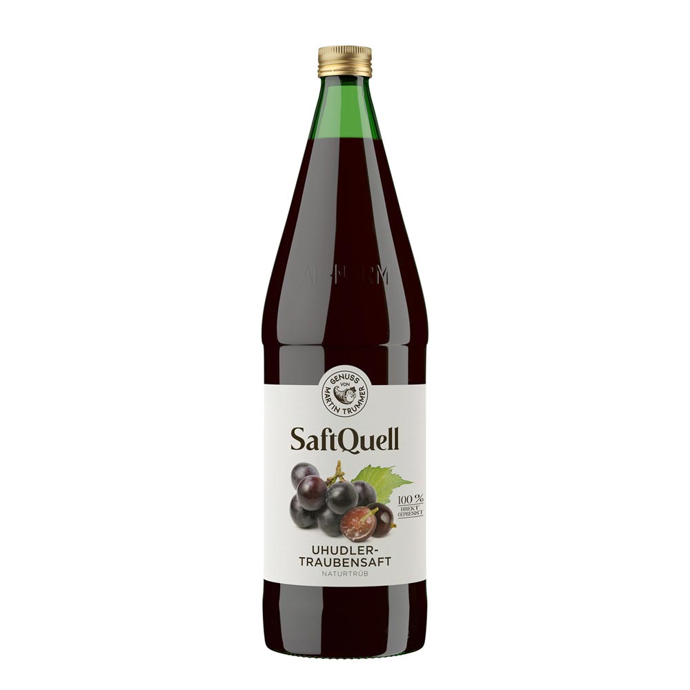 Saftquell Uhudler-Traubensaft naturtrüb 1000ml | Genuss von Martin Trummer