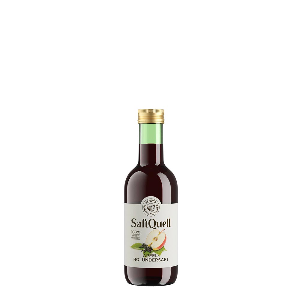 Saftquell Apfel-Holundersaft 250ml | Genuss von Martin Trummer