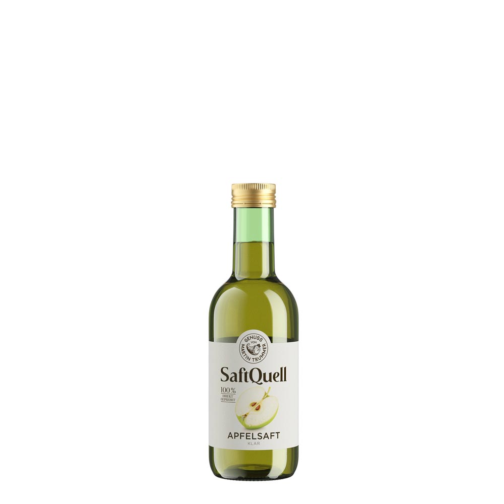 Saftquell Apfelsaft klar 250ml | Genuss von Martin Trummer