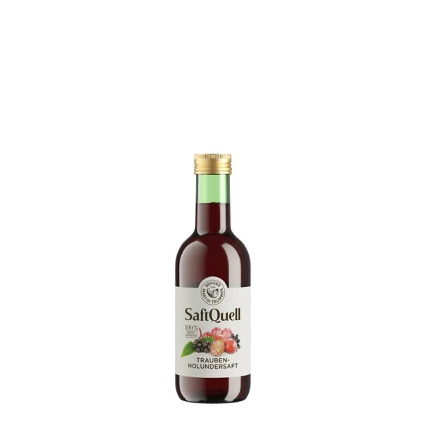 Saftquell Trauben-Holundersaf 250ml | Genuss von Martin Trummer