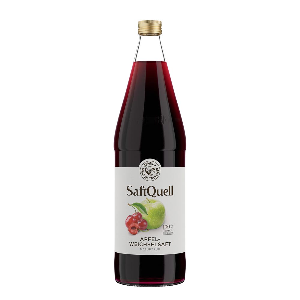 Saftquell Apfel-Weichselsaft 1000ml | Genuss von Martin Trummer