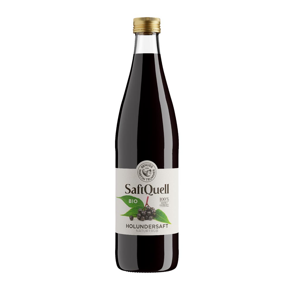 Saftquell Bio Holundersaft 500ml | Genuss von Martin Trummer