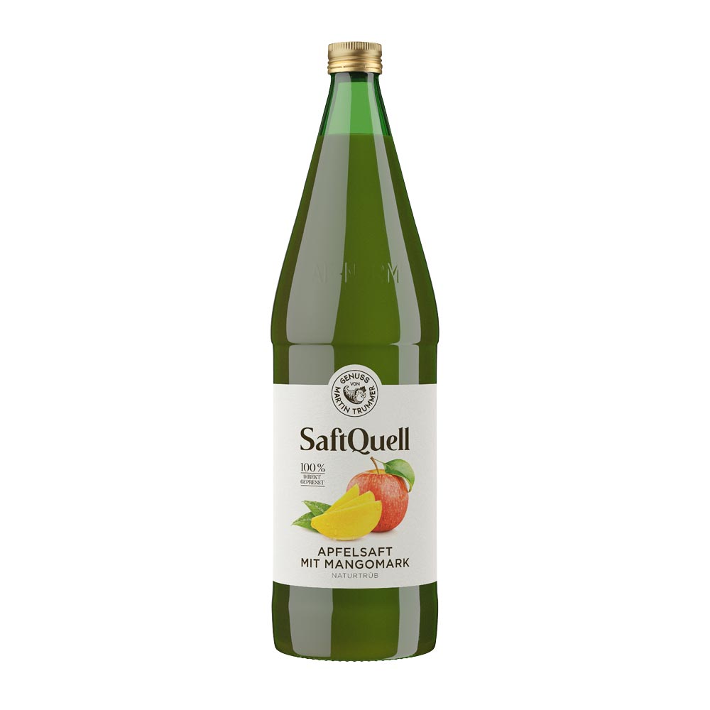Saftquell Apfelsaft mit Mangomark 1000ml | Genuss von Martin Trummer