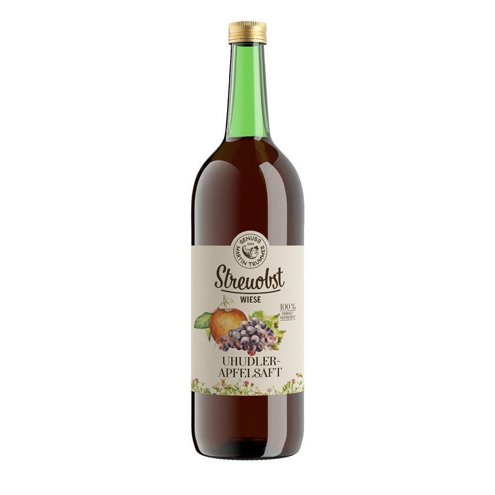 Streuobstwiese Uhudler Apfelsaft 1000ml | Genuss von Martin Trummer