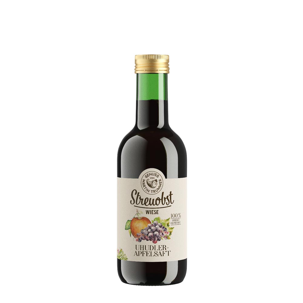 Streuobstwiese Uhudler Apfelsaft 250ml | Genuss von Martin Trummer