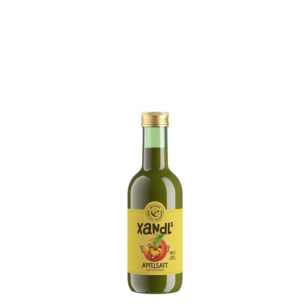 Xandls Apfelsaft naturtrüb 250ml | Genuss von Martin Trummer