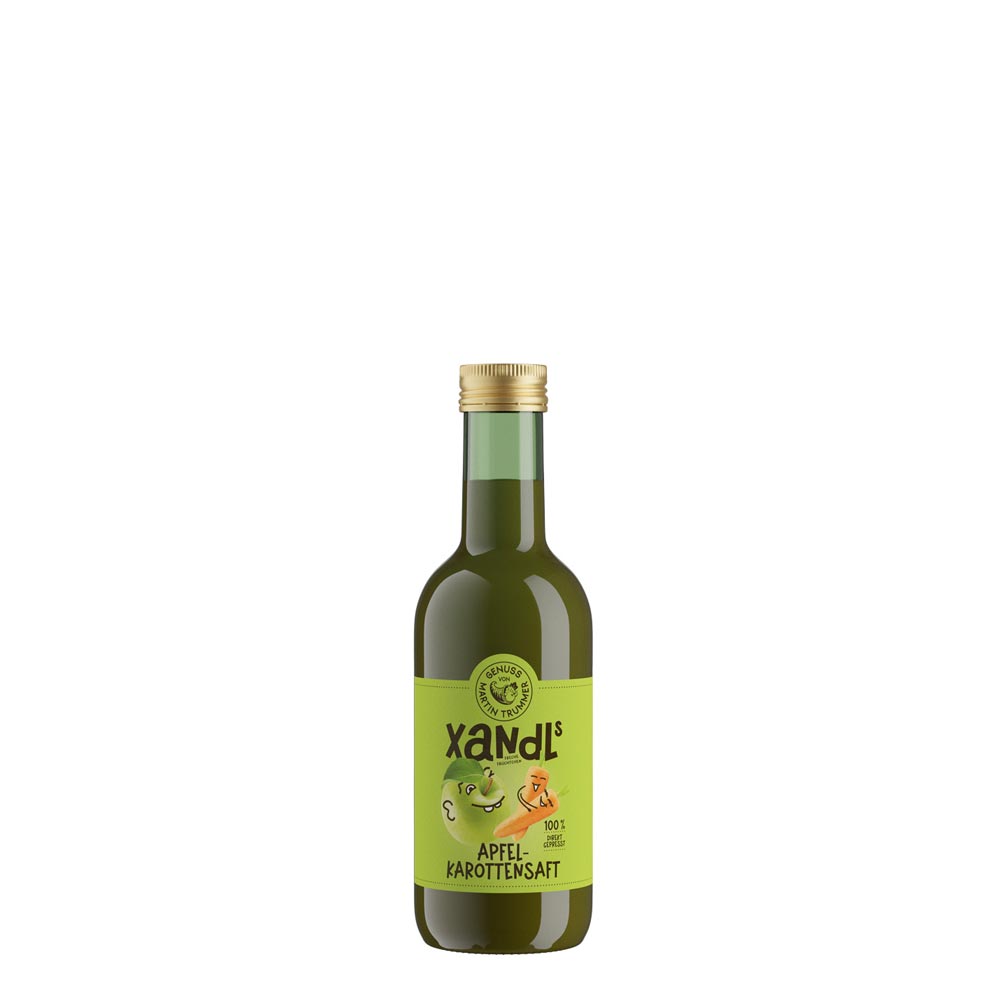 Xandls Apfel-Karottensaft 250ml | Genuss von Martin Trummer